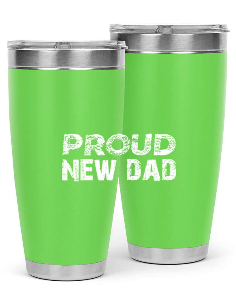 proud new dad 70#- dad- Tumbler