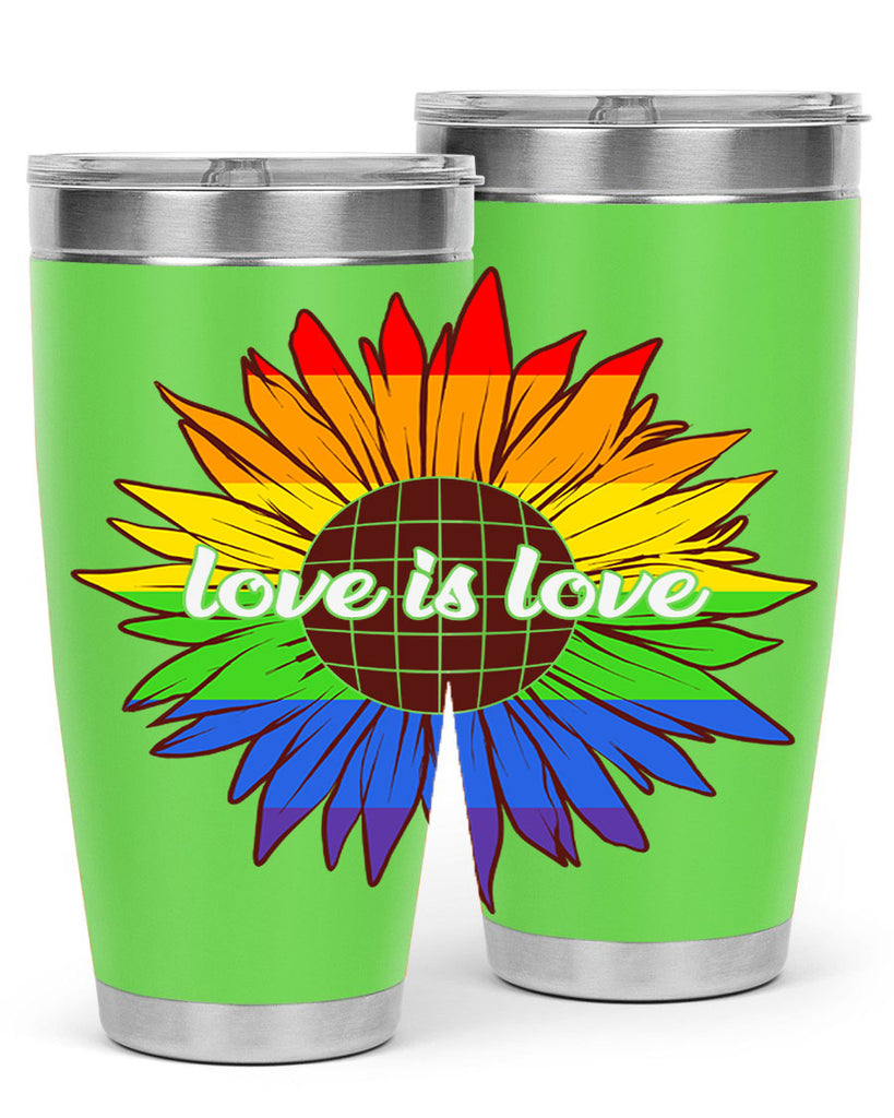 rainbow sunflower love is love 26#- lgbt- Tumbler