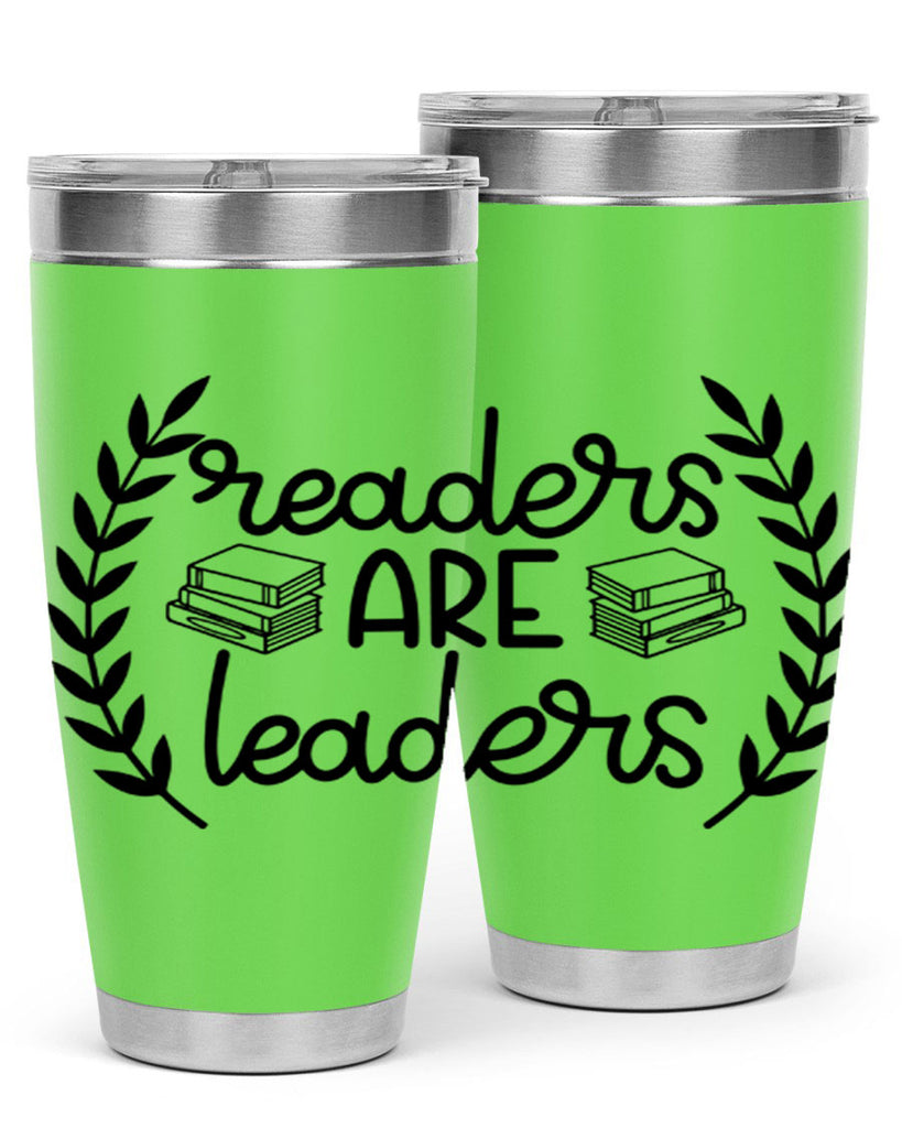 readers are leaders 33#- reading- Tumbler