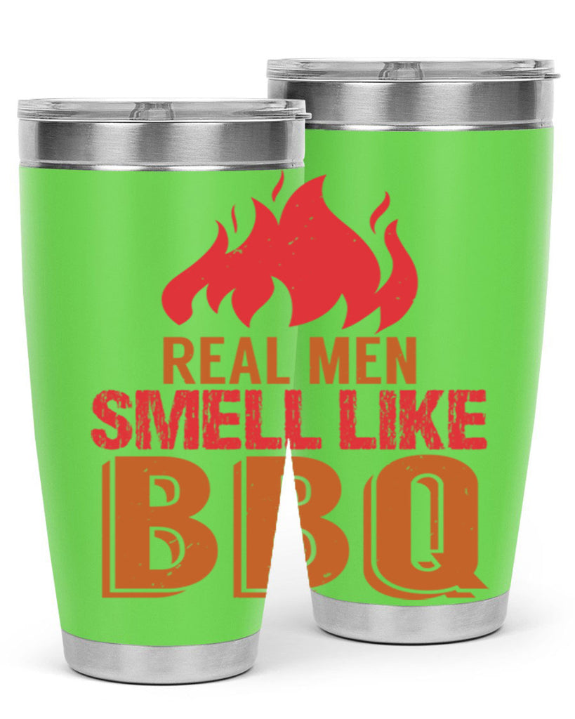 real men smell like bbq 16#- bbq- Tumbler