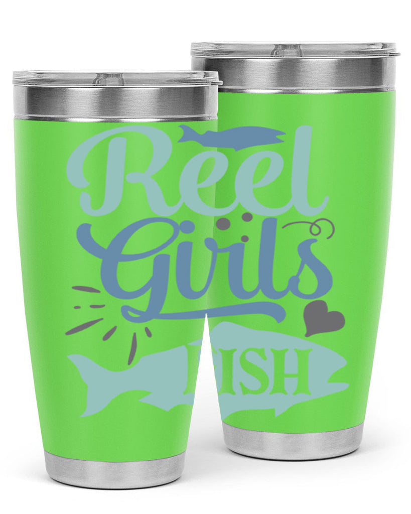 reel girls fish 198#- fishing- Tumbler