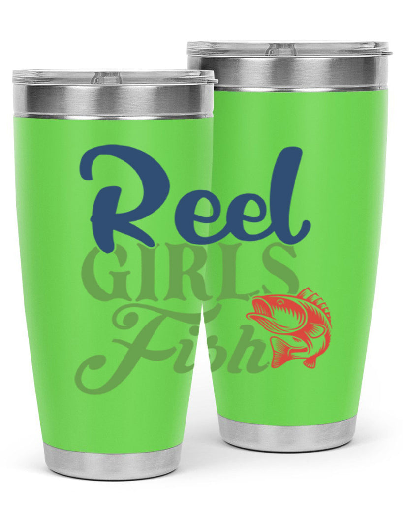 reel girls fish 199#- fishing- Tumbler