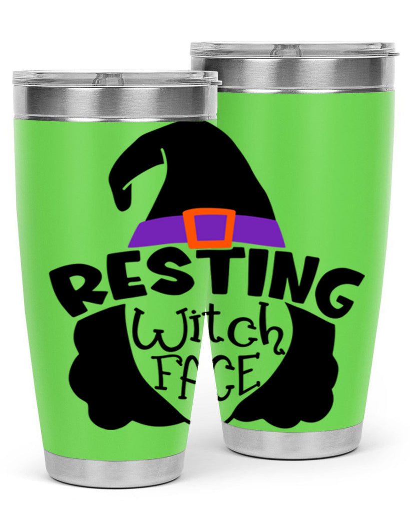 resting witch face 28#- halloween- Tumbler