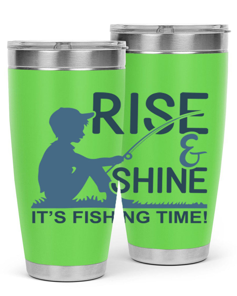 rise shine 41#- fishing- Tumbler