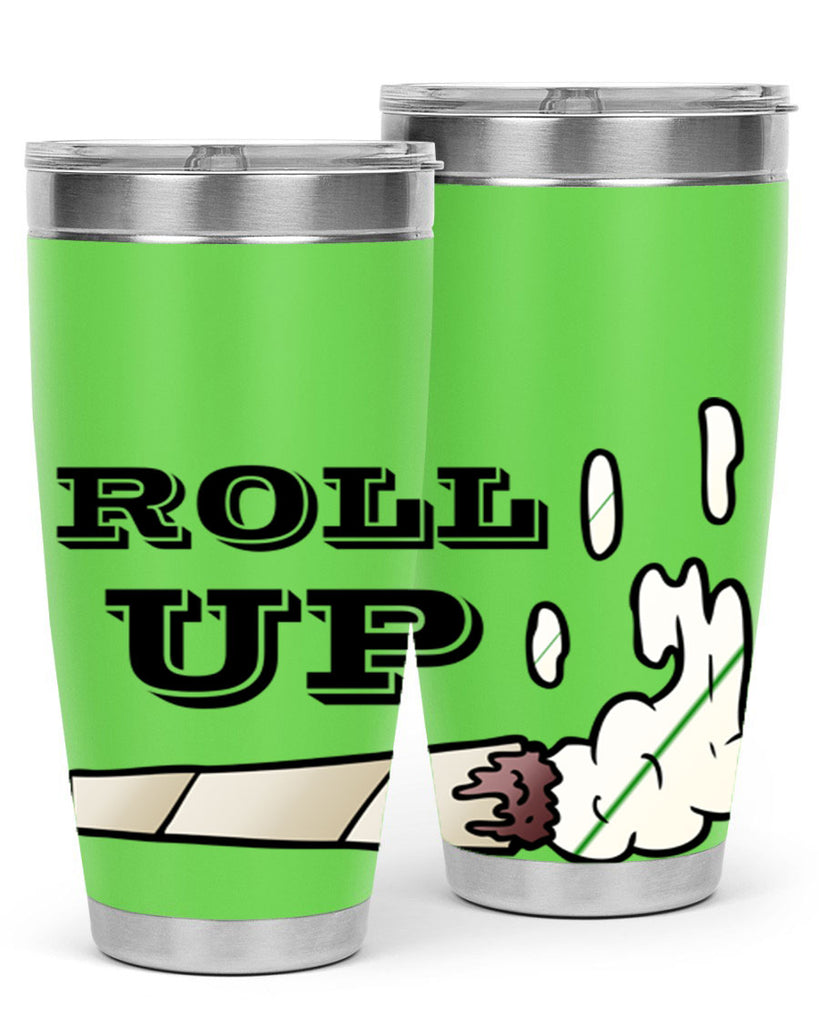 roll up 229#- marijuana- Tumbler