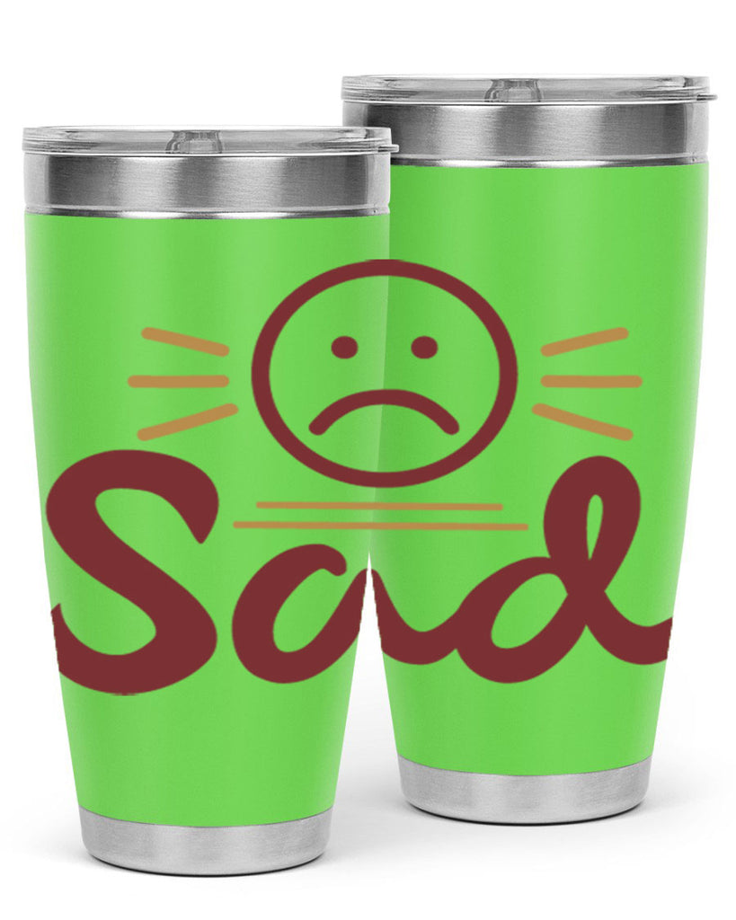 sad 5#- fathers day- Tumbler