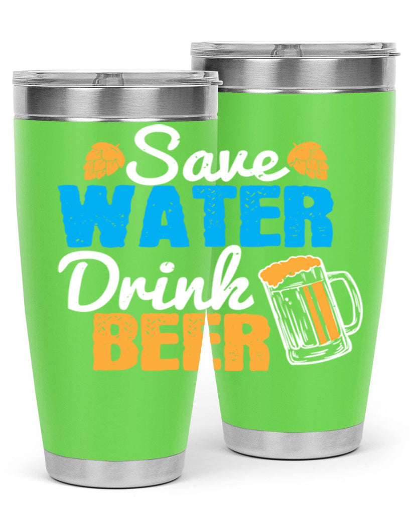 save water drink beer 12#- beer- Tumbler