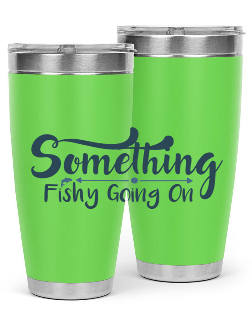 something 36#- fishing- Tumbler