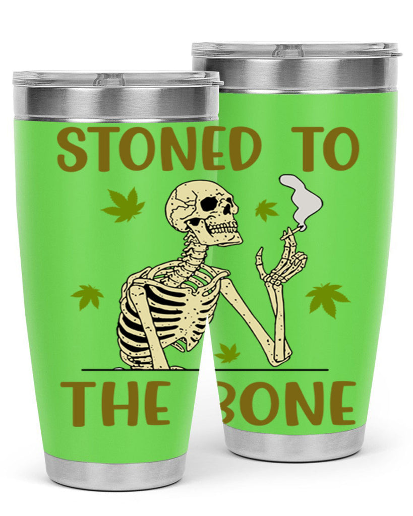 stones to the bone 264#- marijuana- Tumbler