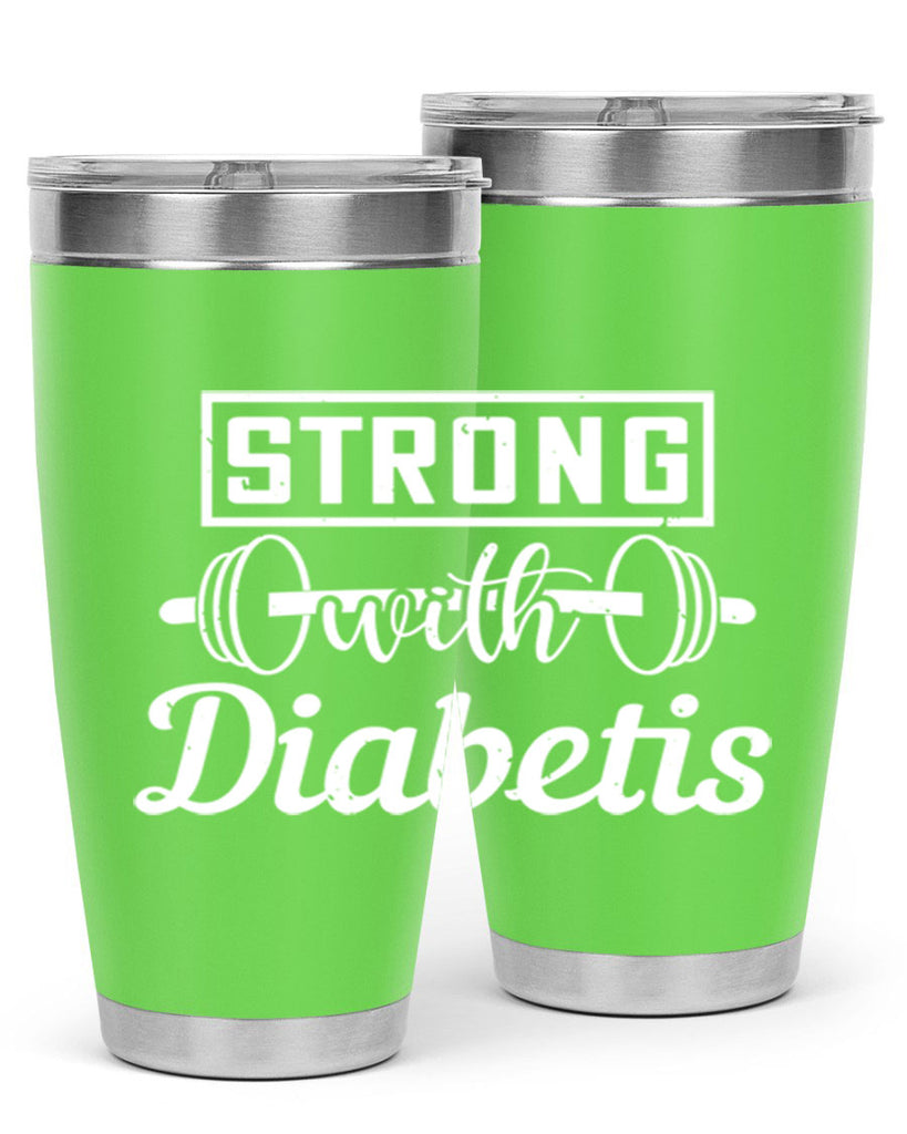 strog with diabetis Style 11#- diabetes- Tumbler