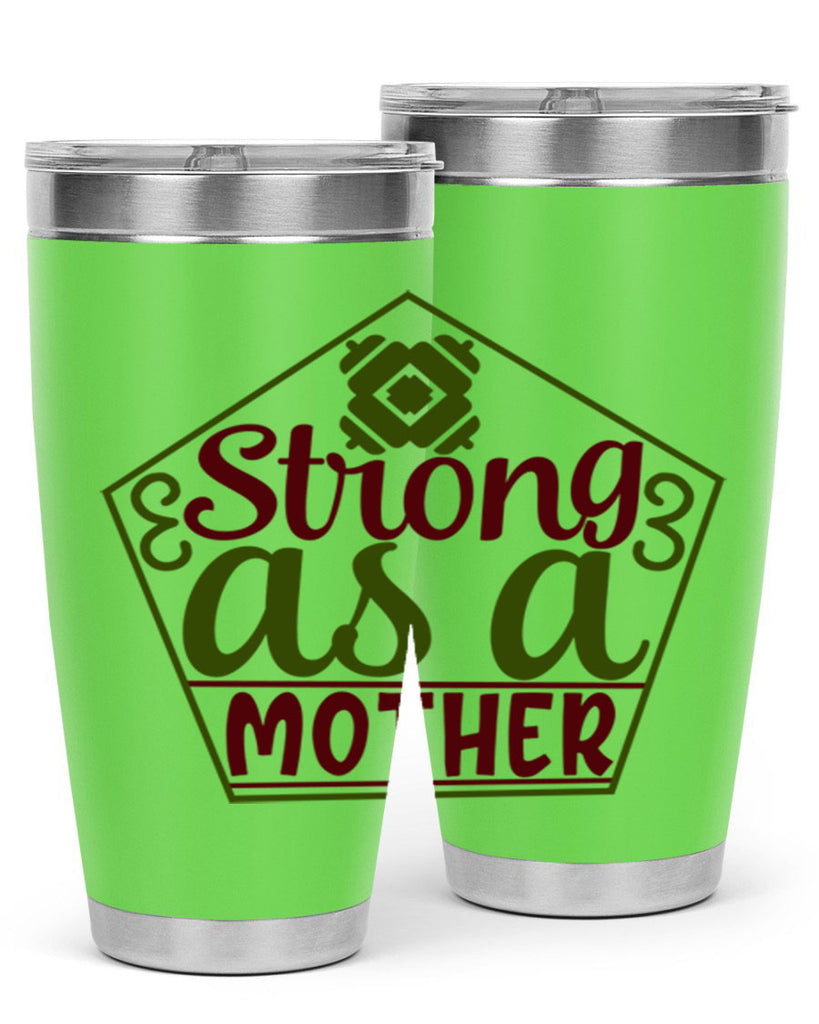 strong as a mother 14#- gym- Tumbler