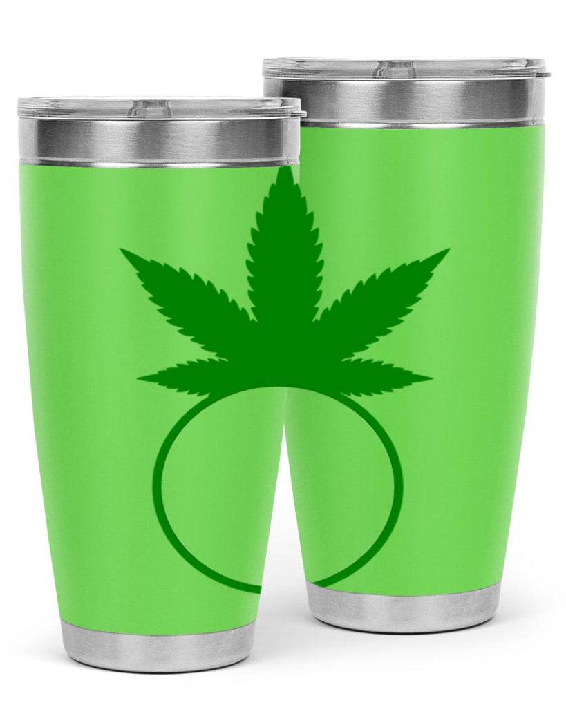 weed 280#- marijuana- Tumbler