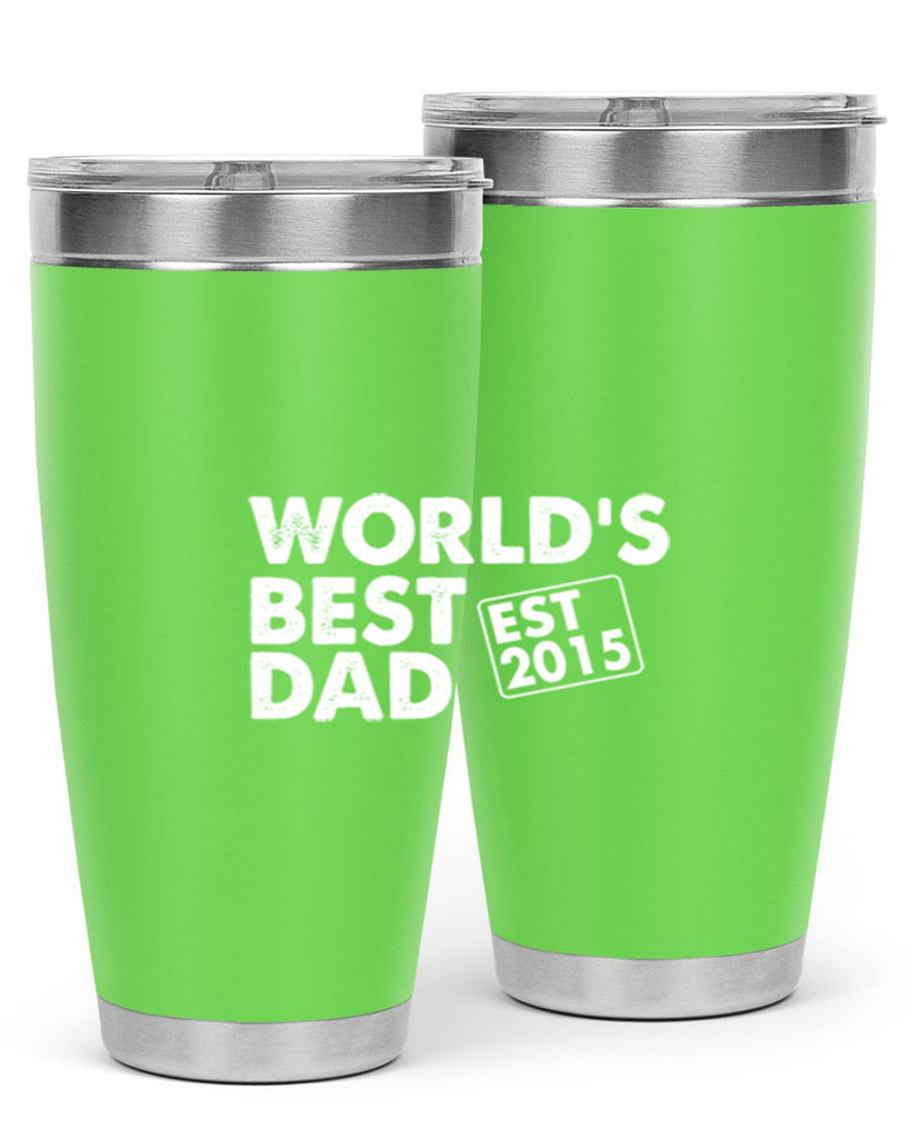 world is best dad est m 62#- dad- Tumbler