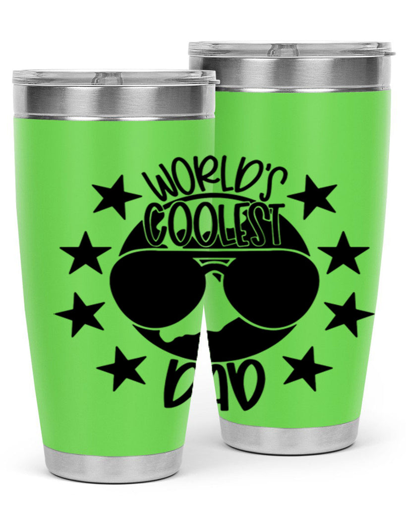 worlds coolest dad 11#- fathers day- Tumbler