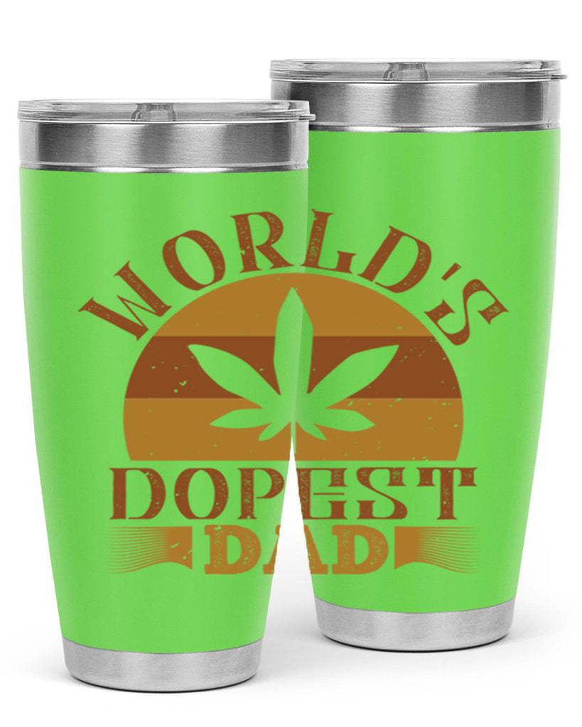 worlds dopest dad 145#- fathers day- Tumbler