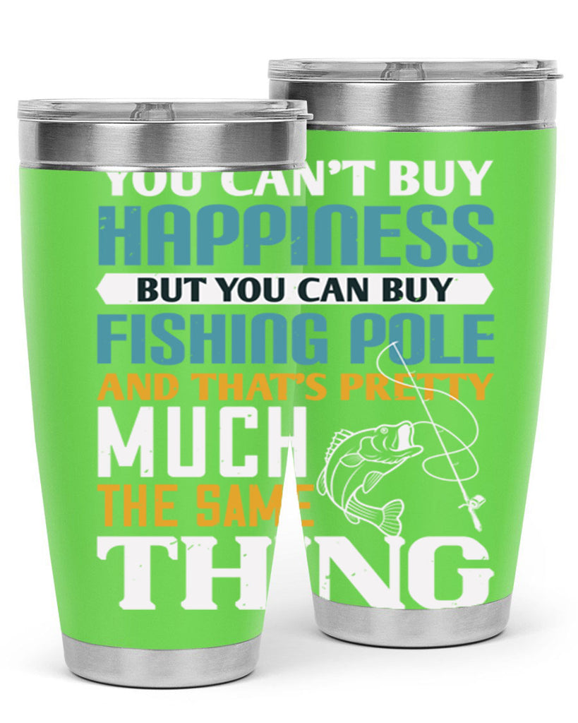 you cant buy happiness 3#- fishing- Tumbler