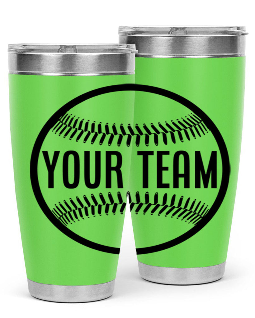 your team 2270#- softball- Tumbler