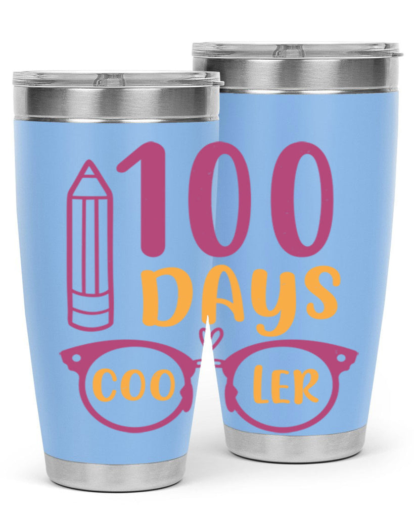 2 days cooler 42#- 100 days of school- Tumbler