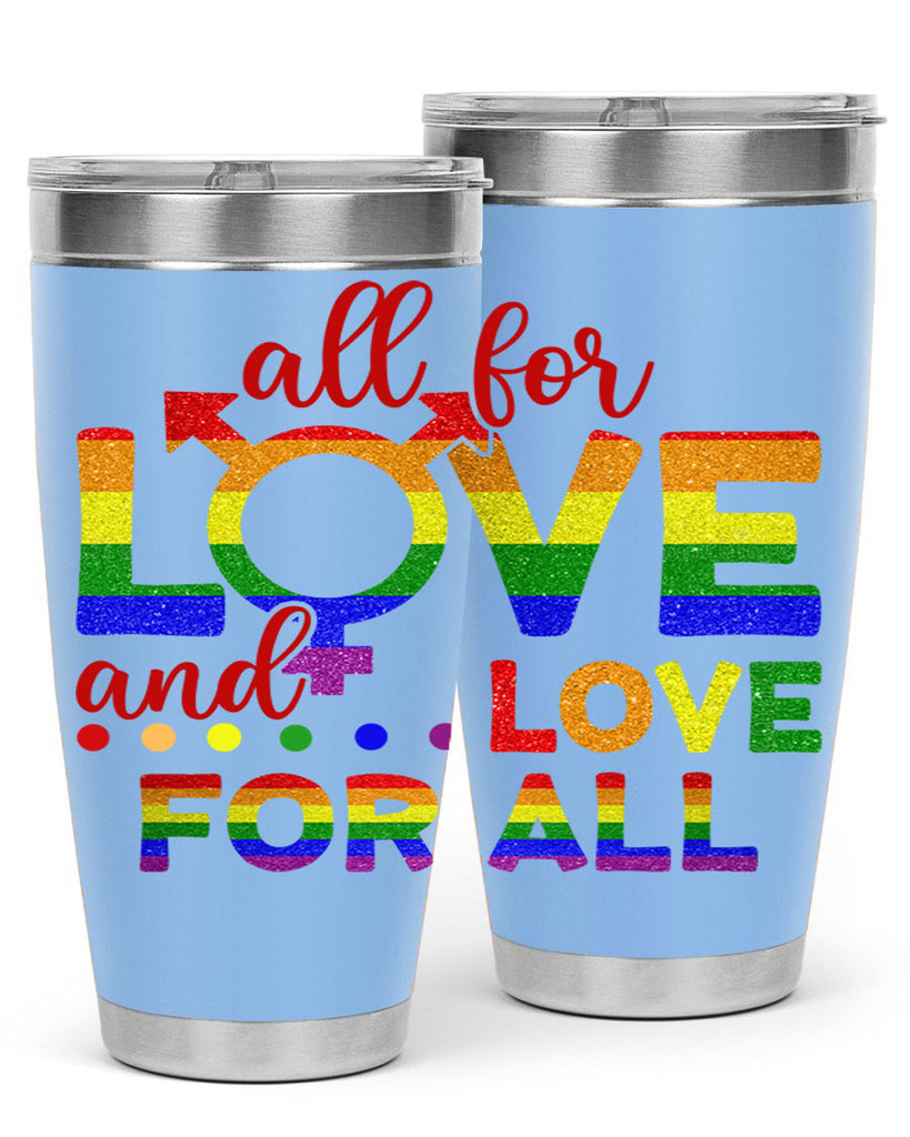 All For Love Love For All Lgbt Design 45#- lgbt- Tumbler