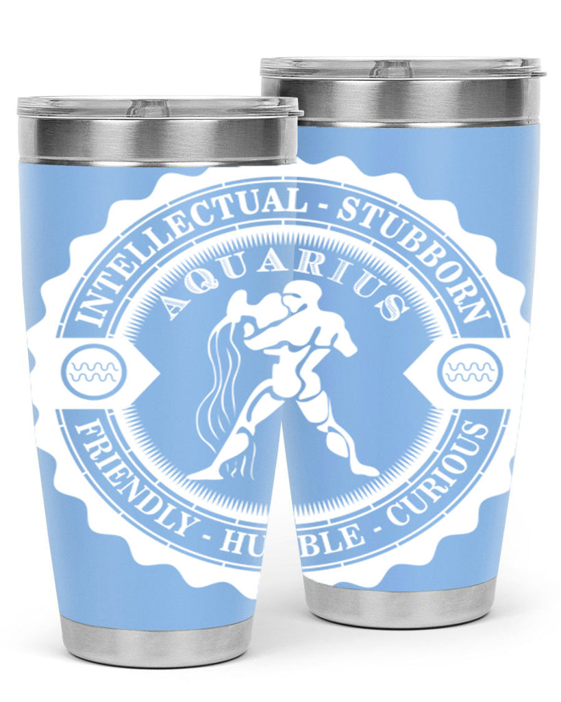 Aquarius 45#- zodiac- Tumbler