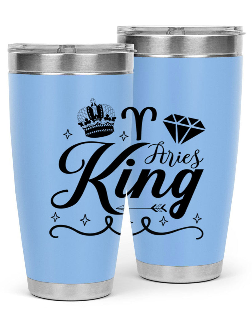 Aries king 111#- zodiac- Tumbler