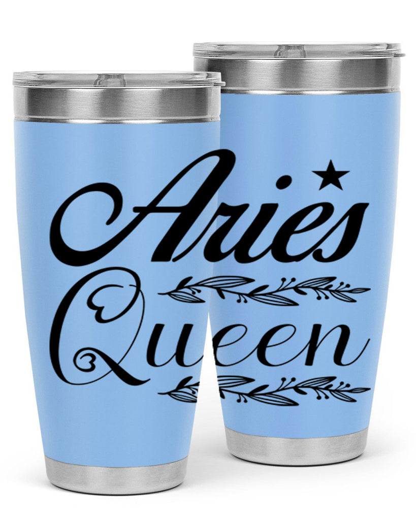 Aries queen 119#- zodiac- Tumbler