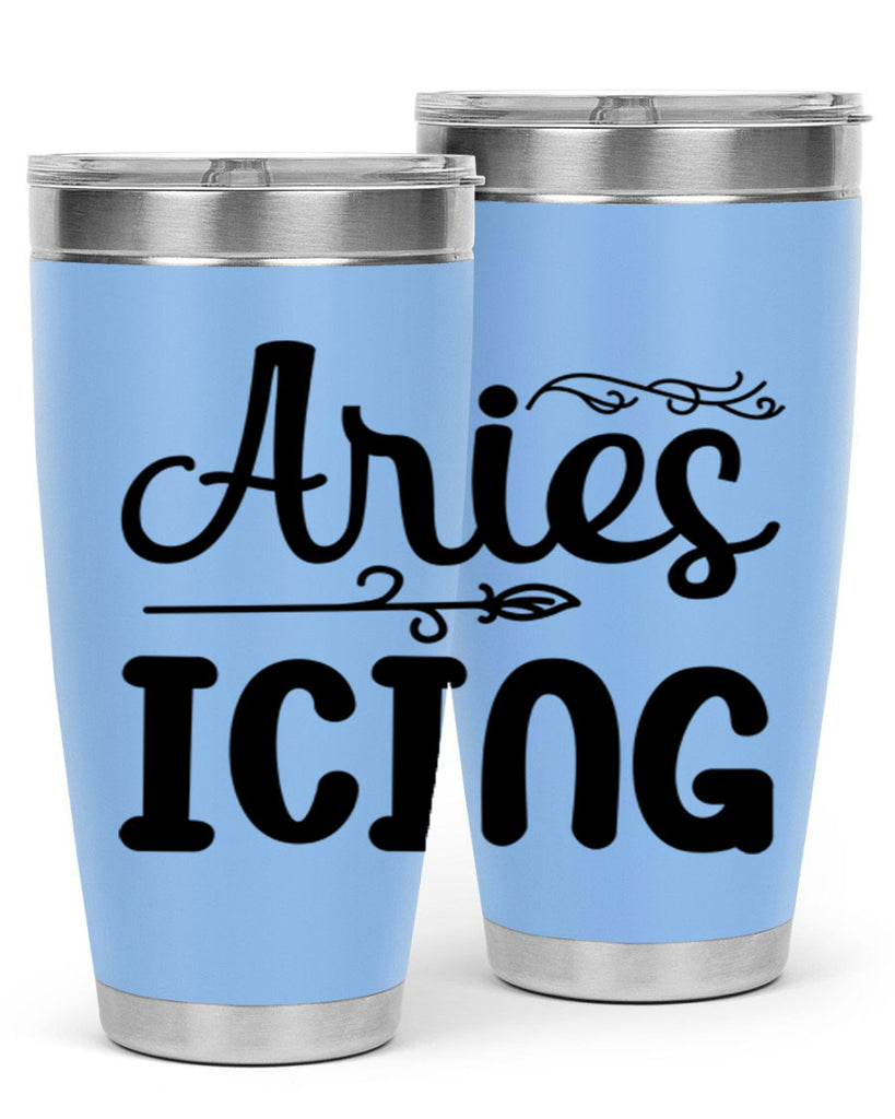 Ariesicing 106#- zodiac- Tumbler