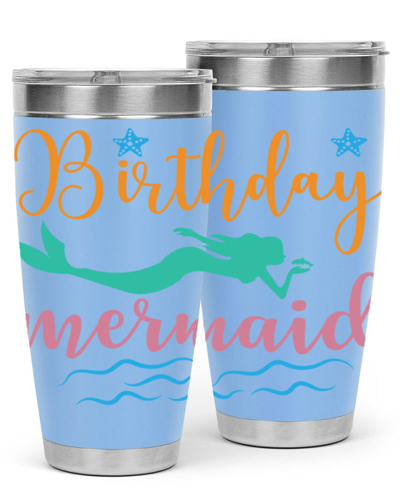 Birthday Mermaid Design 79#- mermaid- Tumbler