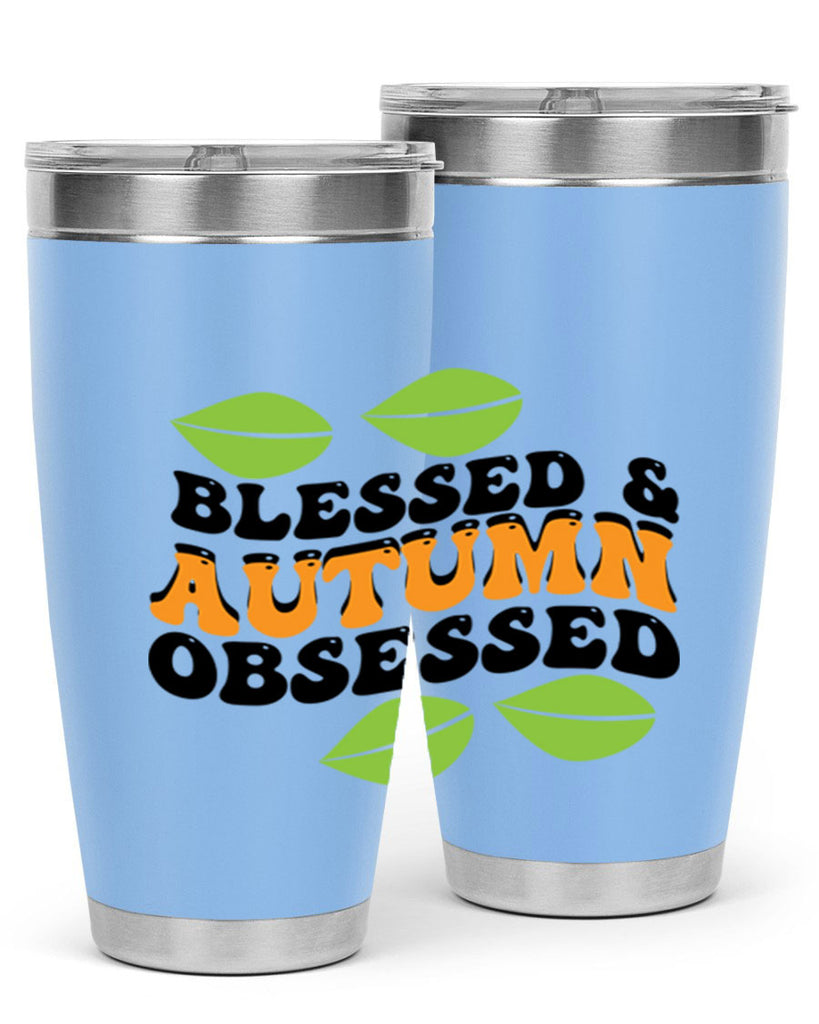 Blessed Autumn Obsessed 48#- fall- Tumbler