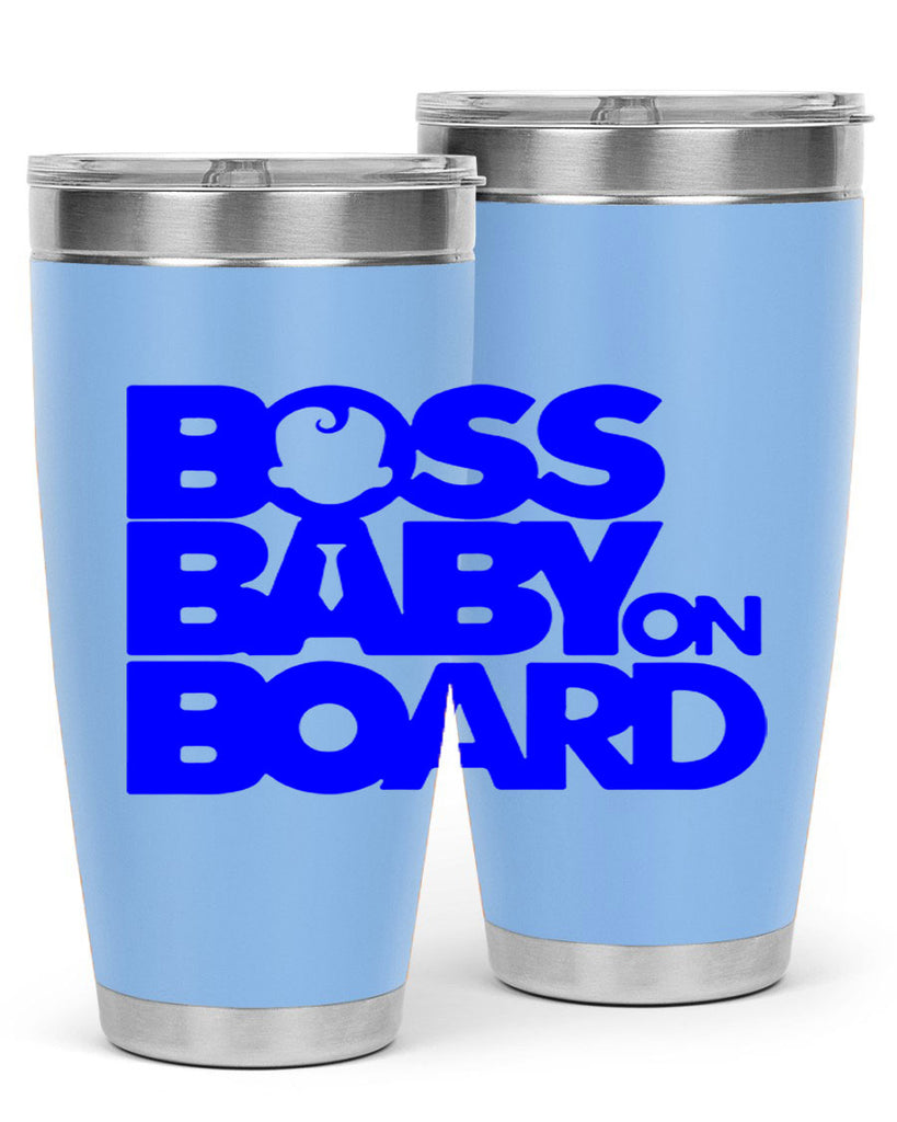 Boss Baby On Board 2#- black words phrases- Cotton Tank