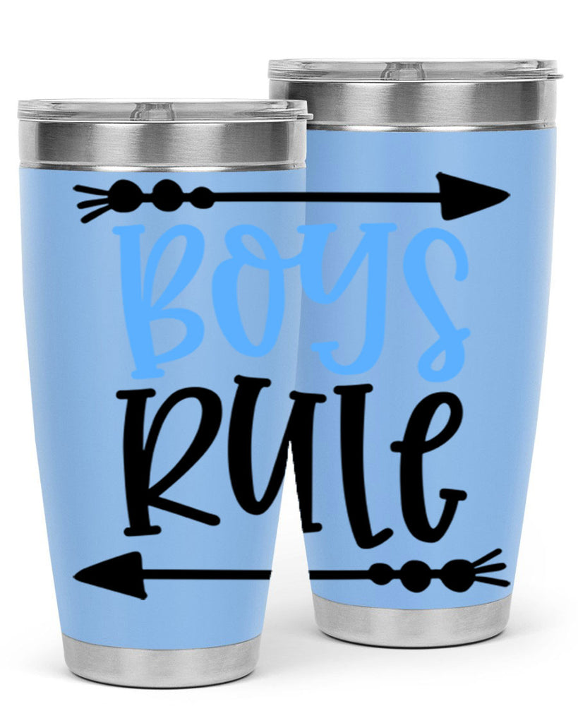 Boys Rule Style 108#- baby- tumbler