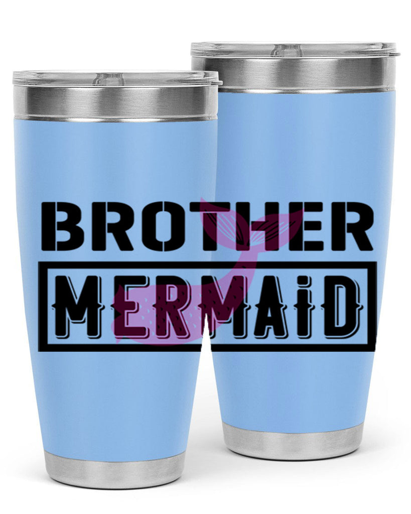 Brother mermaid 86#- mermaid- Tumbler