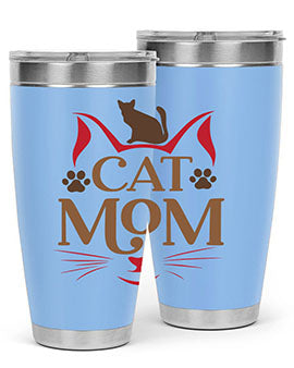 Cat Mom Style 6#- cat- Tumbler