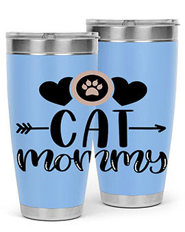 Cat Mommy Style 87#- cat- Tumbler