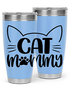 Cat Mommy Style 88#- cat- Tumbler
