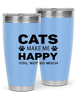 Cats Make Me Style 40#- cat- Tumbler