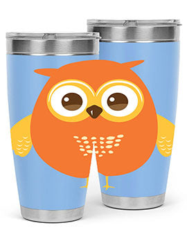 Cute Owl A TurtleRabbit 2#- owl- Tumblers