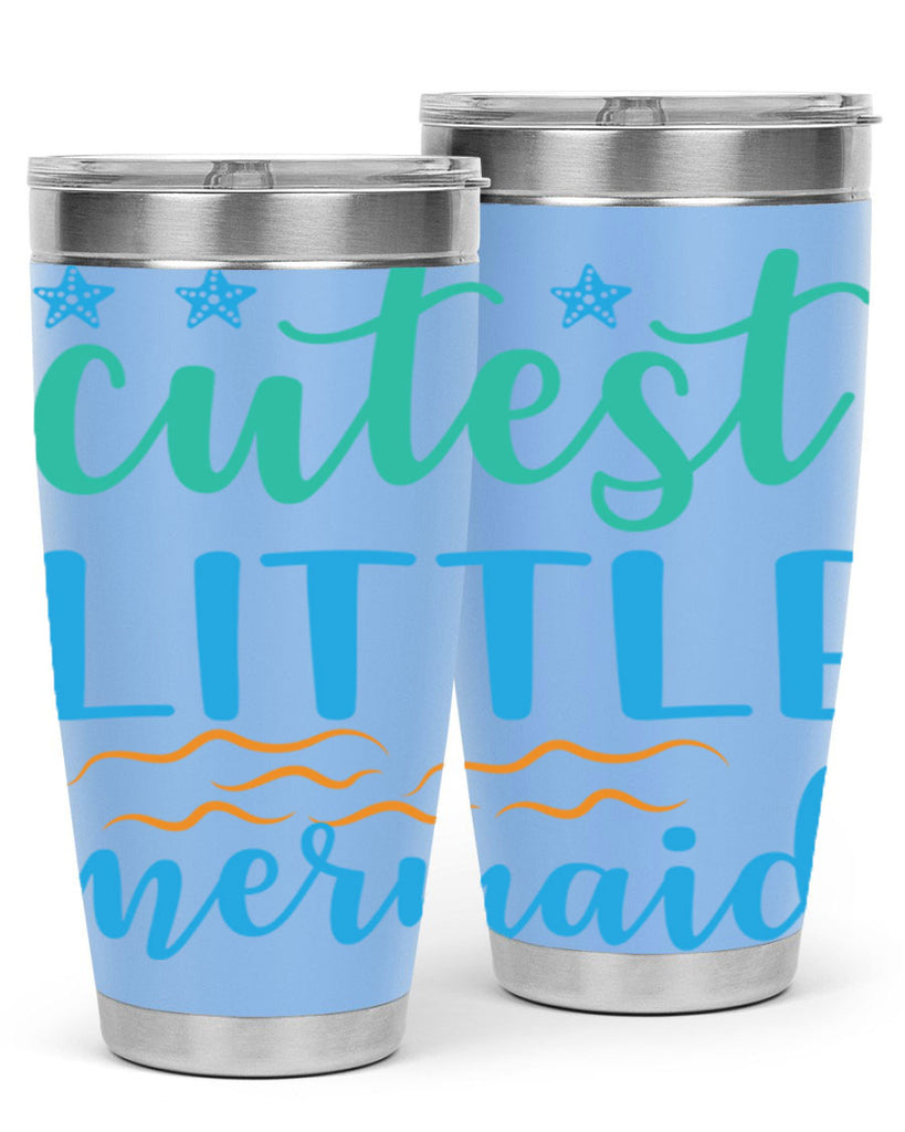 Cutest Little Mermaid Design 97#- mermaid- Tumbler