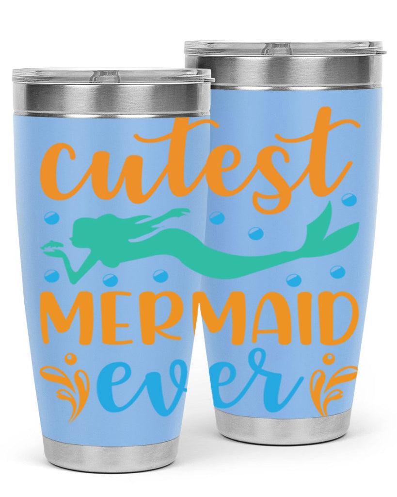 Cutest Mermaid Ever Design 102#- mermaid- Tumbler