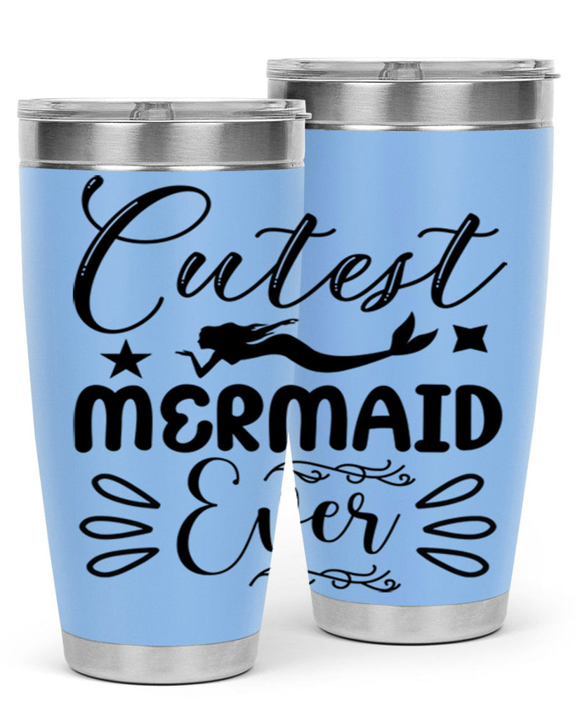 Cutest mermaid ever 101#- mermaid- Tumbler