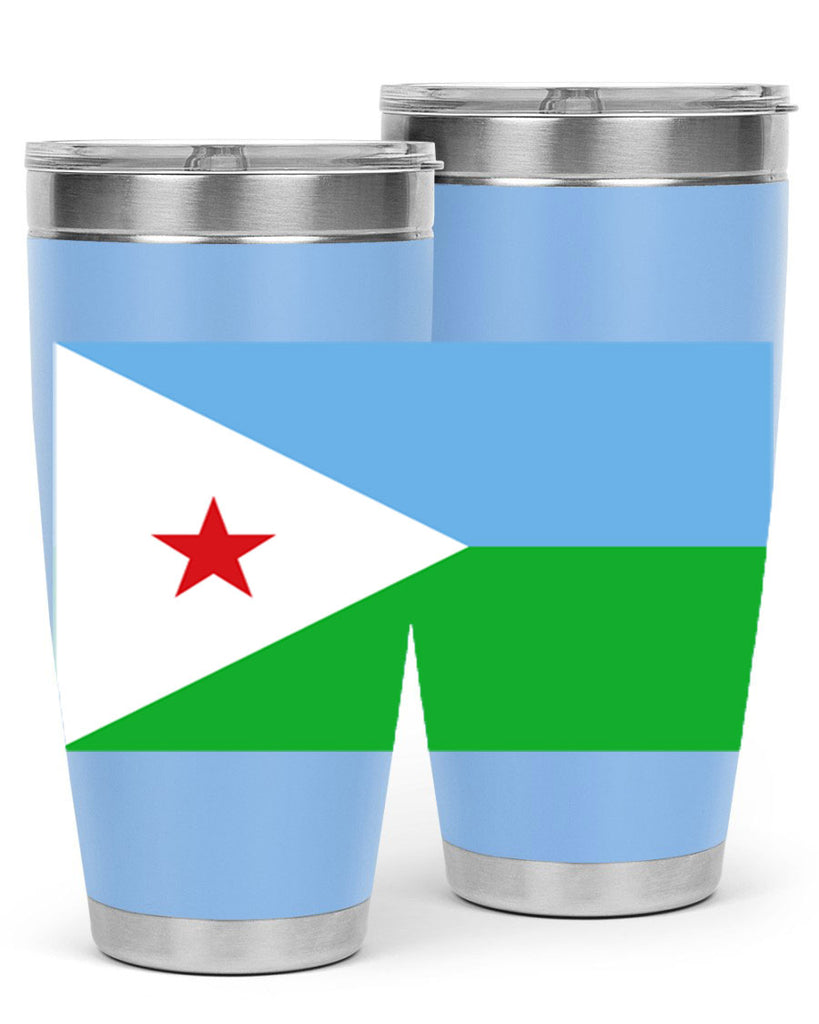 Djibouti 150#- world flags- Tumbler