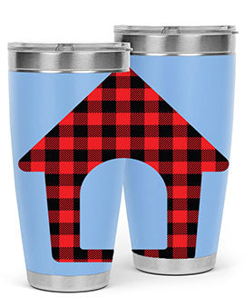Dog House Style 98#- dog- Tumbler