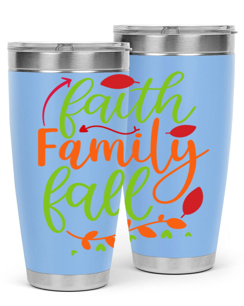 Faith Family Fall 82#- fall- Tumbler