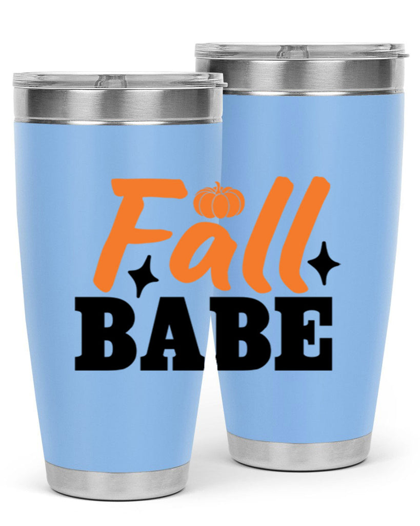 Fall Babe 89#- fall- Tumbler