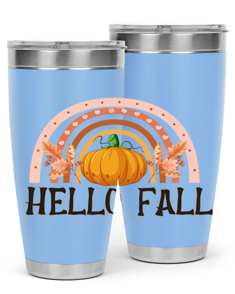 Fall Boho Rainbow 91#- fall- Tumbler