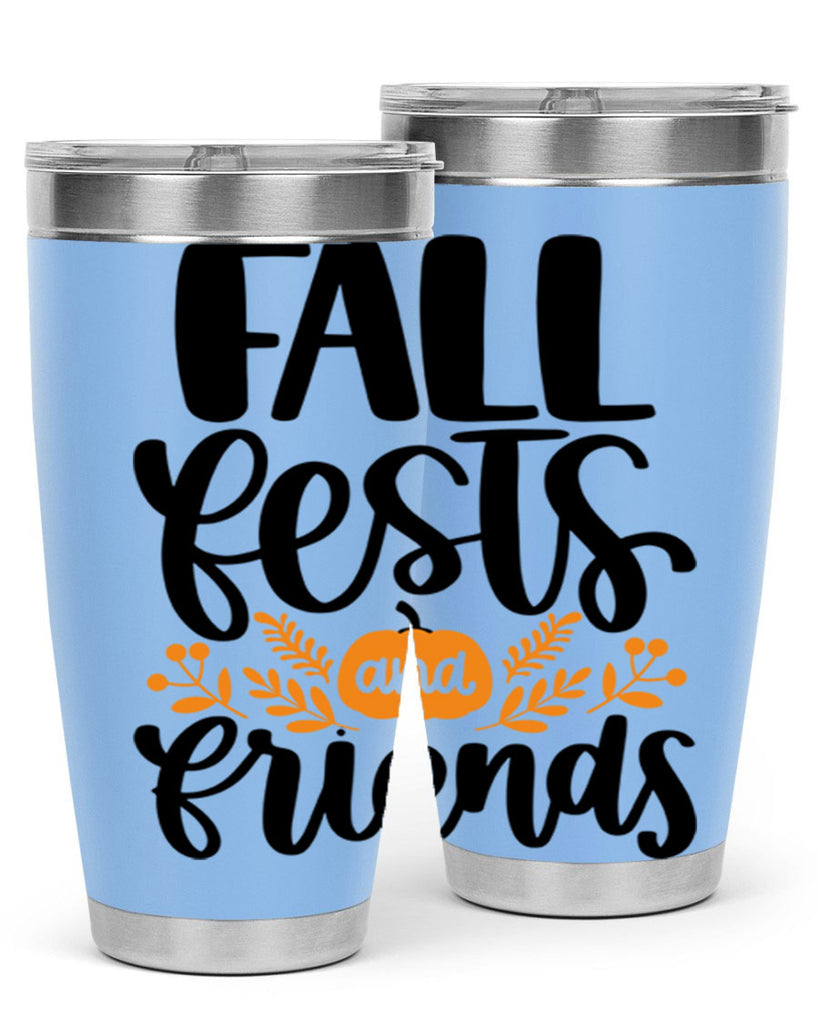 Fall Fests And Friends 484#- fall- Tumbler