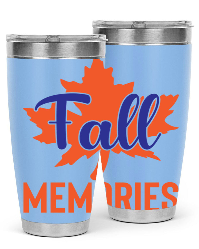Fall Memories 124#- fall- Tumbler