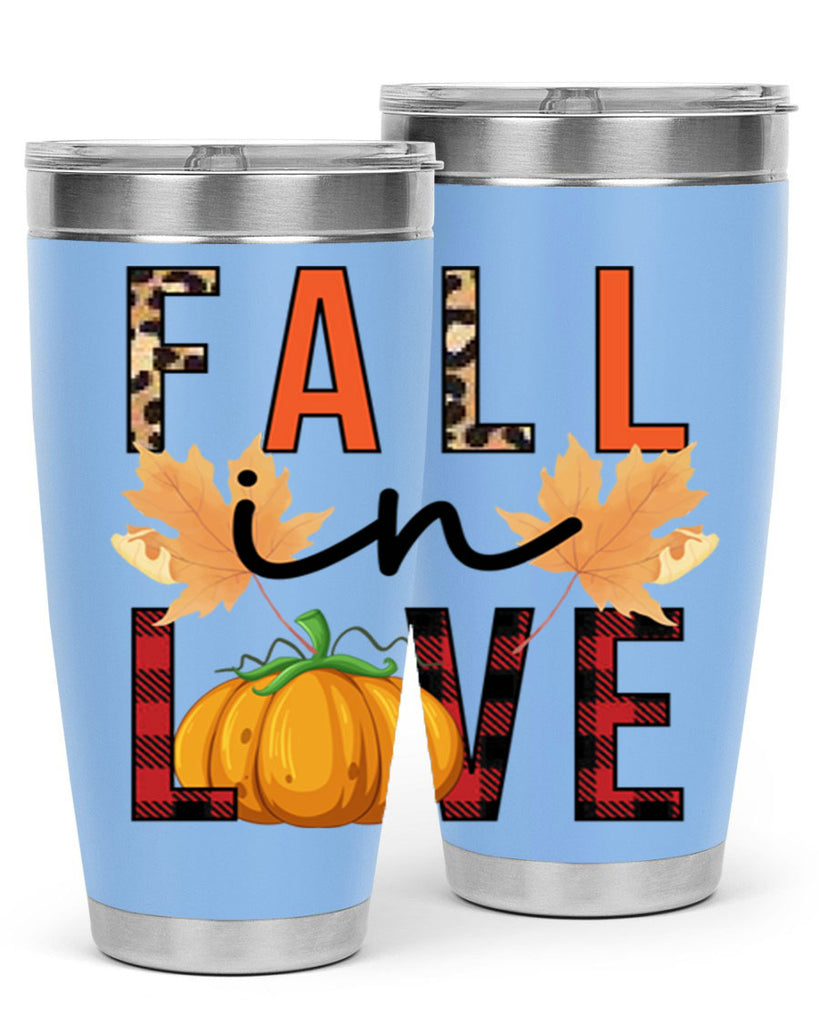 Fall in Love 104#- fall- Tumbler