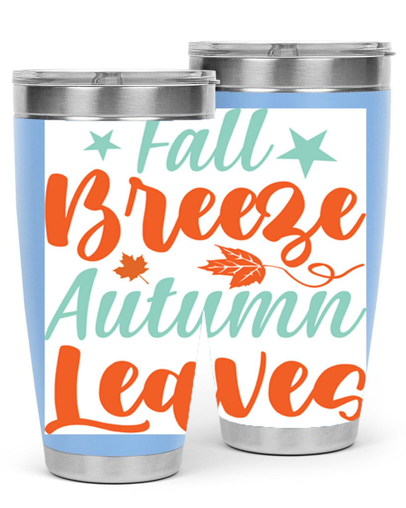 FallBreezeAutumnLeaves 147#- fall- Tumbler