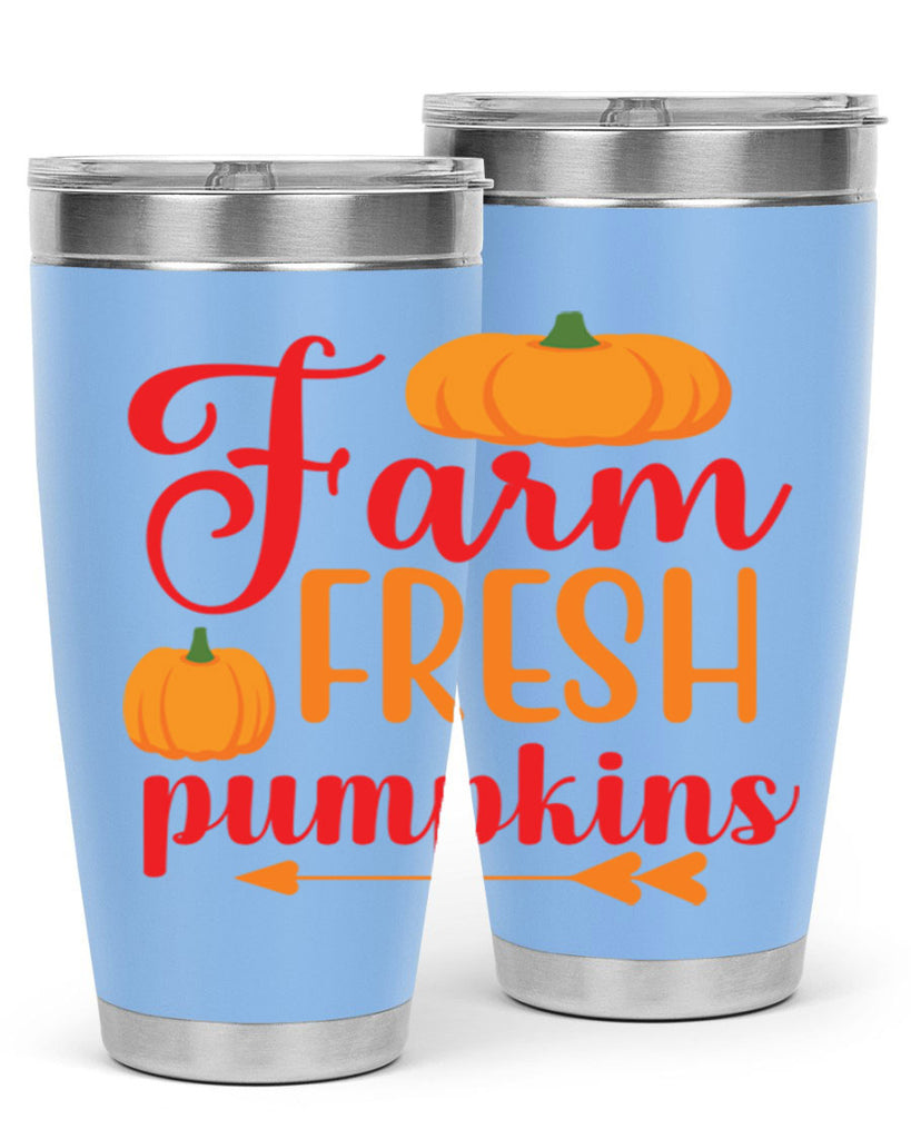 FarmFreshPumpkins 177#- fall- Tumbler
